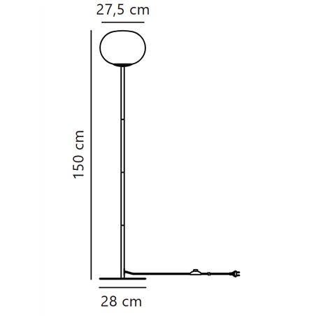 Nordlux Alton 28 floor lamp