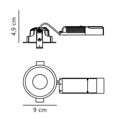 Nordlux Albric [IP44] Dim insulation recessed spot