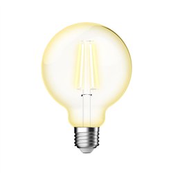 Nordlux Smart G95 Filament E27 Clear CCT 20-650lm-6500K