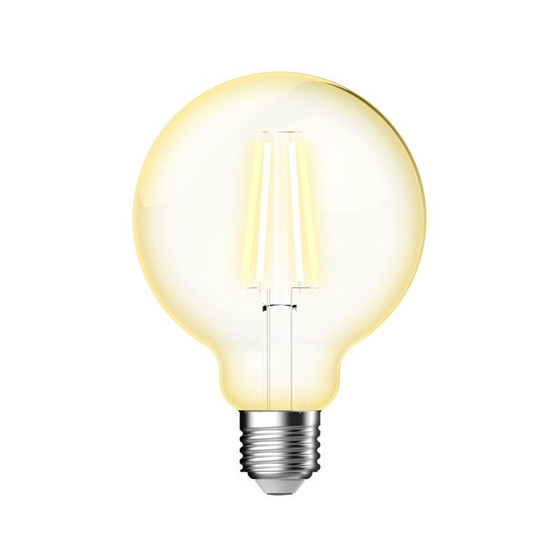 Nordlux Smart G95 Filament E27 Clear CCT 20-650lm-6500K