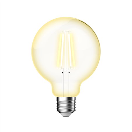 Nordlux Smart G95 Filament E27 Clear CCT 20-650lm-6500K