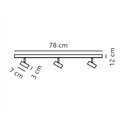 Nordlux Omari 3 3-step-Dim - 3 ceiling lamp