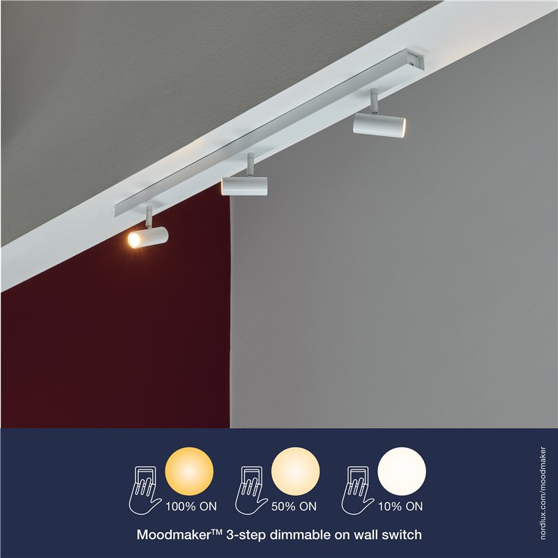 Nordlux Omari 3 3-step-Dim - 3 Deckenlampe