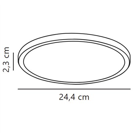 Nordlux Oja 24 ceiling lamp
