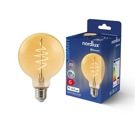 Nordlux G95 Smart Filament Gold Deco spiral