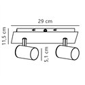 Nordlux Frida - 2 ceiling lamp