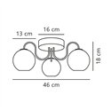 Nordlux Franca 13 ceiling lamp