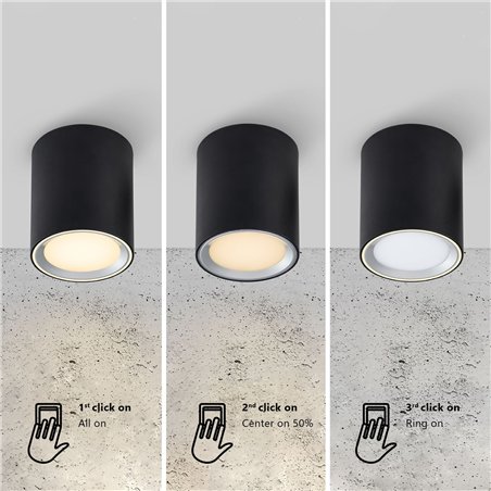 Nordlux Fallon 3-step Dim Long ceiling lamp