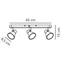 Nordlux Eik 9 -3 ceiling lamp