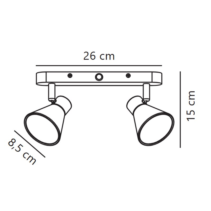 Nordlux Eik 9 - 2 Deckenlampe