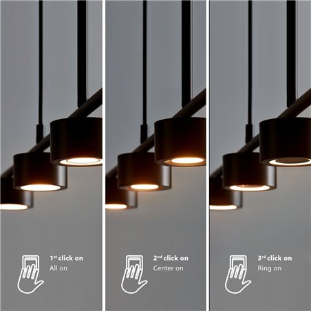 Nordlux Clyde 8 3-step Dim - 4 ceiling lamp