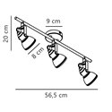 Nordlux Aslak 8 - 3 ceiling lamp