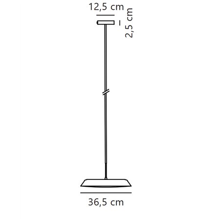 Nordlux Piso 36 Dim-to-Warm suspension lamp