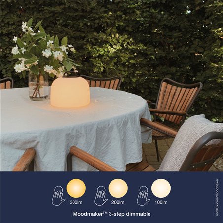 Nordlux Kettle 22 [IP65] 3-step Dim Battery suspension lamp
