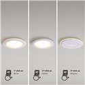 Nordlux Elkton 14 3-step recessed spot