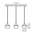 Nordlux Orbiform 15 suspension lamp