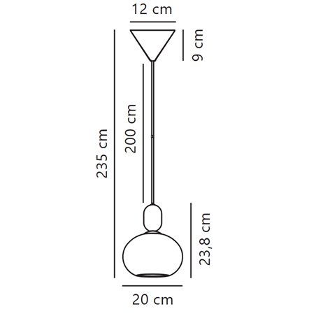 Nordlux Notti 20 suspension lamp