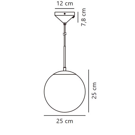 Nordlux Grant 25 suspension lamp