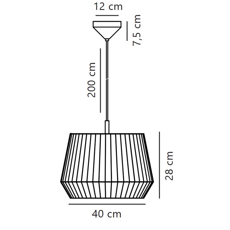 Nordlux Dicte 40 Hängelampe