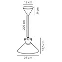 Nordlux Dial 25 suspension lamp
