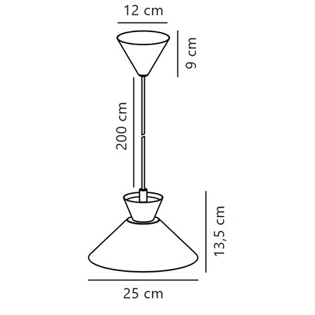 Nordlux Dial 25 suspension lamp