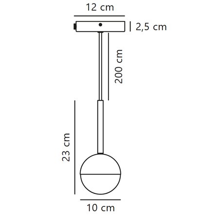 Nordlux Contina 10 suspension lamp