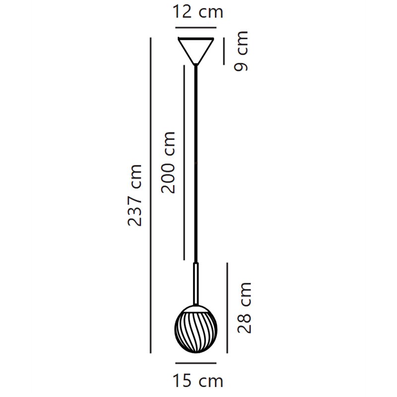 Nordlux Chisell 15 Hängelampe