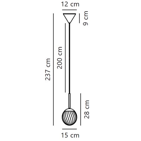 Nordlux Chisell 15 suspension lamp
