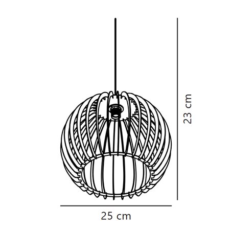 Nordlux Chino 25 suspension lamp