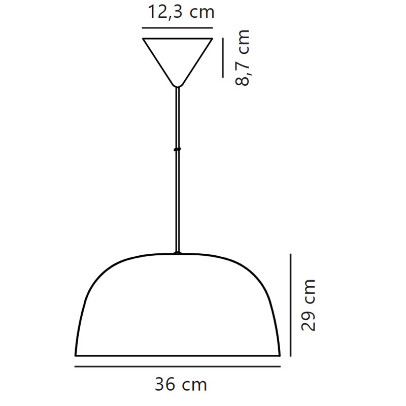 Nordlux Cera 36 Hängelampe