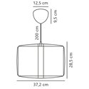 Nordlux Cardine 35 suspension lamp