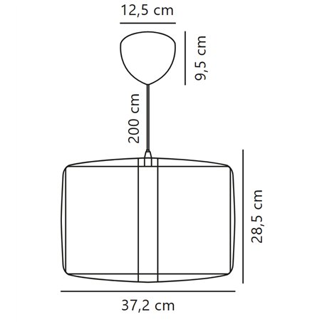 Nordlux Cardine 35 suspension lamp