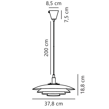 Nordlux Bretagne 38 suspension lamp