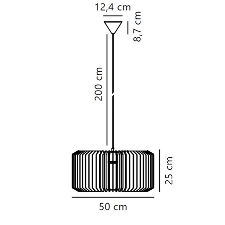 Nordlux Asti 50 suspension lamp