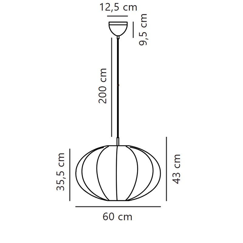 Nordlux Aeron 60 Hängelampe