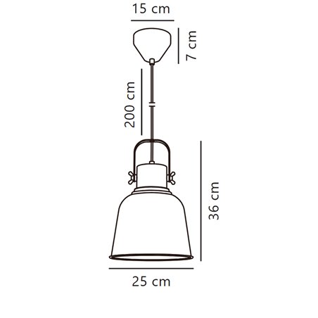 Nordlux Adrian 25 suspension lamp