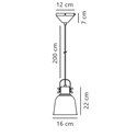Nordlux Adrian 16 suspension lamp
