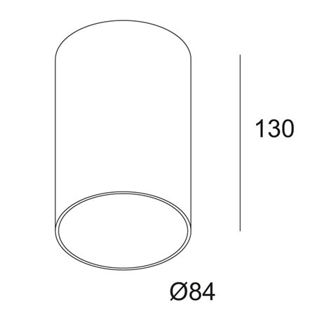 Delta Light BOXY R Hi Ceiling lamp