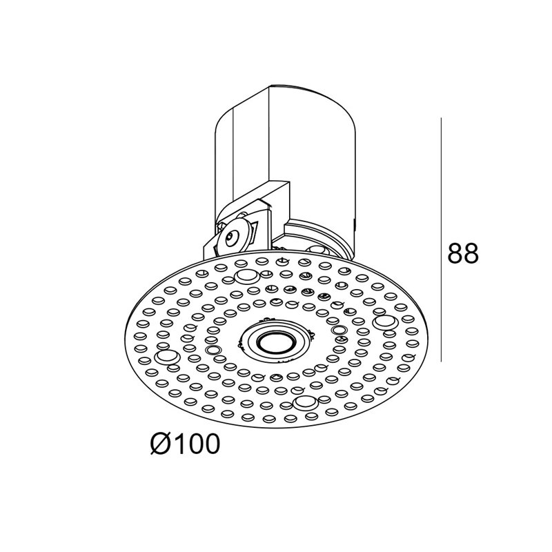 Delta Light NIME II TRIMLESS Einbauspot