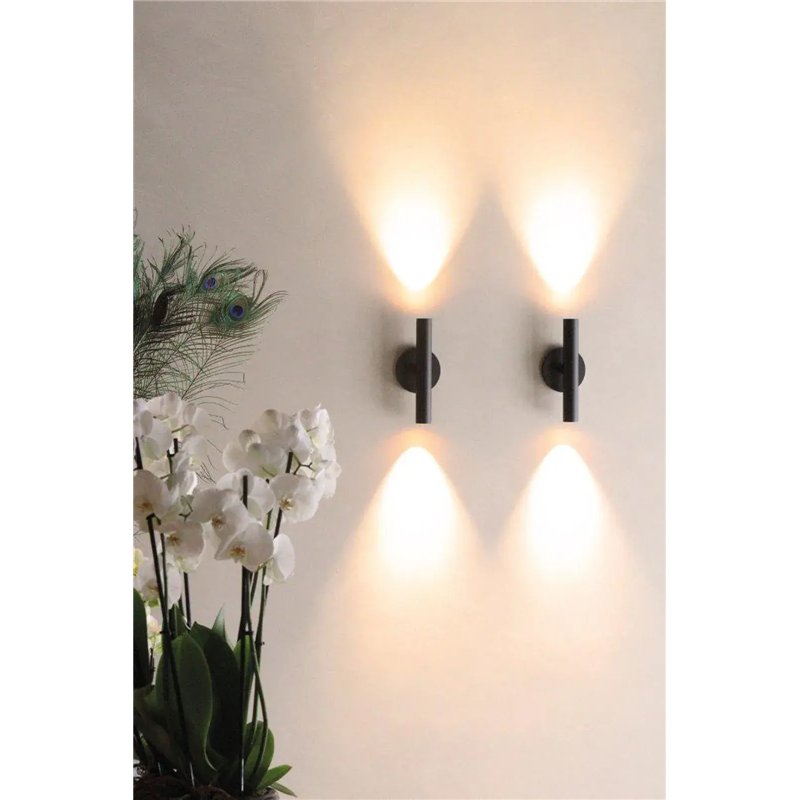 Tal Lighting HABANA UP/DOWN BASE WC Wandlampe - 3000K - Schwarz - Outlet