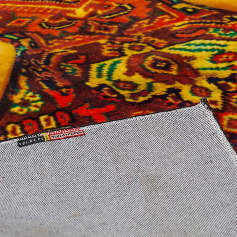 SELETTI Toiletpaper Rug  - Lady on carpet