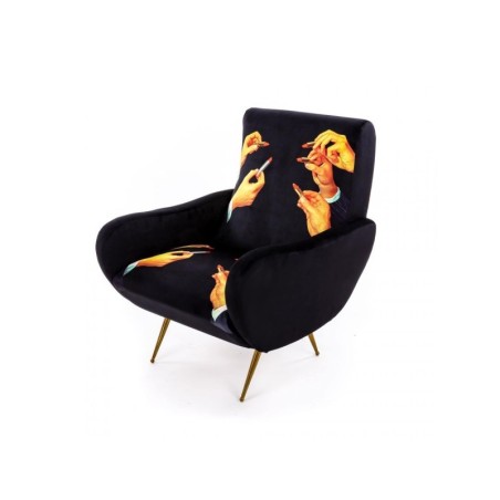 SELETTI Toiletpaper Armchair - Lipstick