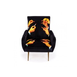 SELETTI Toiletpaper Armchair - Lipstick