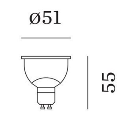 Wever & Ducré 2700K | GU10 PAR16 LED Lamp
