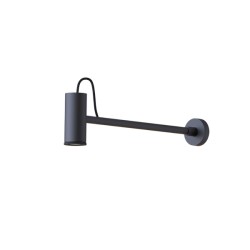 Wever & Ducré ROOMOR WALL 1.0 Shade 1.0 Wandlampe - Rot + Grau Velt - Outlet