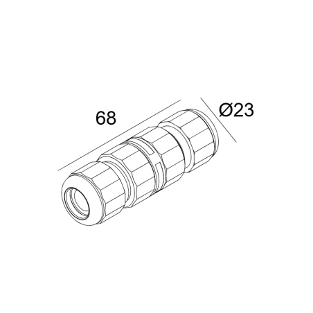 Delta Light IP68 CONNECTOR 4P