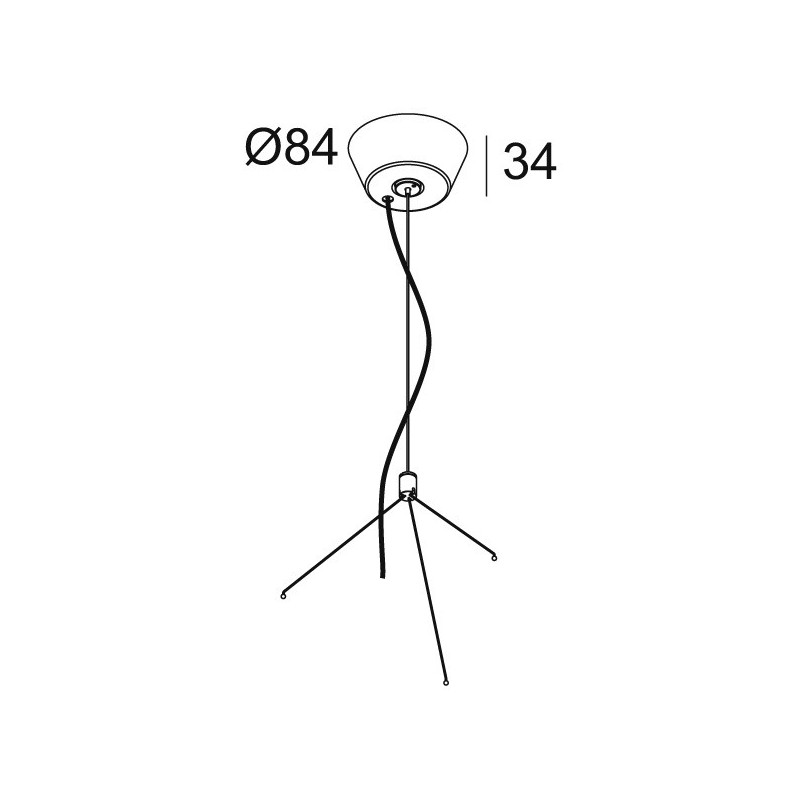 Delta Light MULTINOVA 30 SUSPENSION SET 5x0,75 3m