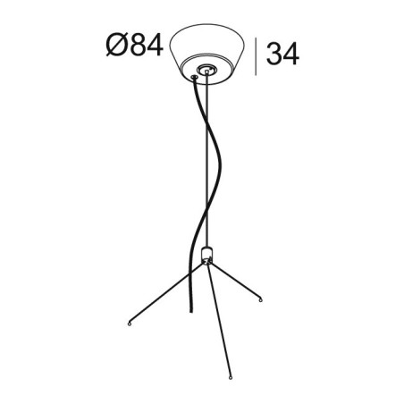 Delta Light MULTINOVA 30 SUSPENSION SET 5x0,75 3m