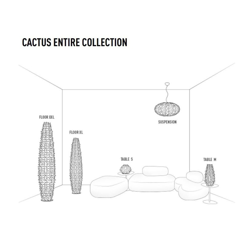 Slamp CACTUS FLOOR LAMP XL