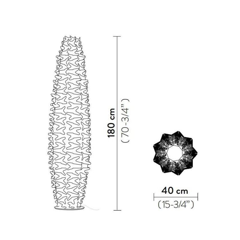 Slamp CACTUS FLOOR LAMP XXL